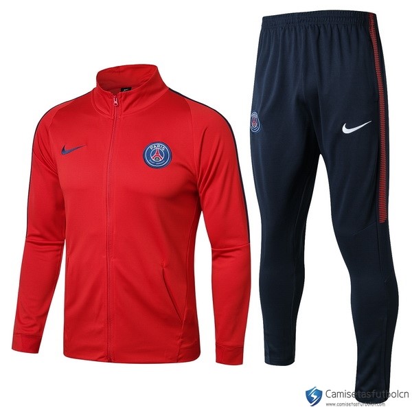 Chandal Paris Saint Germain 2017-18 Azul Marino Rojo